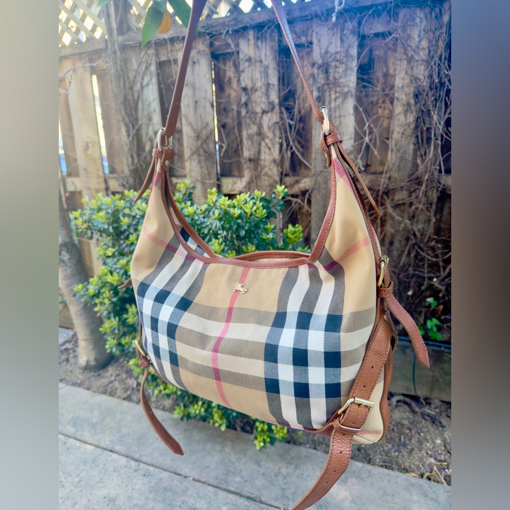 Burberry explode check hobo bag - Picture 2 of 12